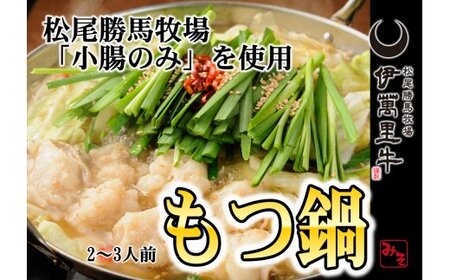 伊万里牛もつ鍋セット 2～3人前  007-J720
