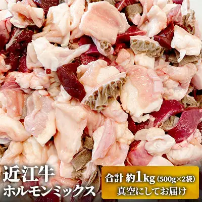 【最短1週間発送】 近江牛 肉 牛肉 ホルモン 近江牛ホルモンミックス 合計約1kg ふるさと納税 お肉 もつ鍋 黒毛和牛 滋賀県 豊郷町