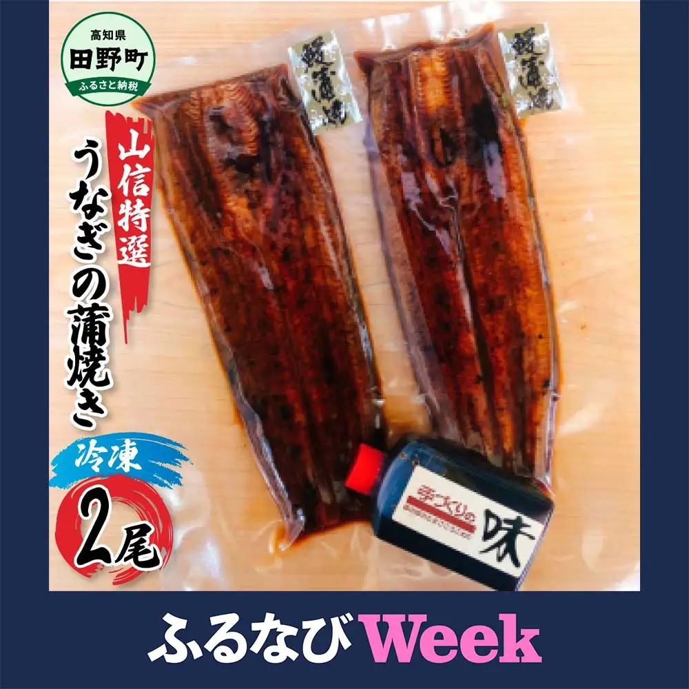 【ふるなびWEEK対象】特選うなぎの蒲焼き ２尾 ≪ヤマシン≫ ※ 冷凍 ※ FN-Limited-WE