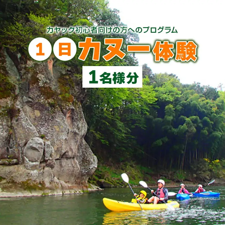 那珂川１日カヌー体験 カヤック 体験チケット レジャー 那珂川 茨城県 【体験】 【ストームフィールドガイド】【ho0917】