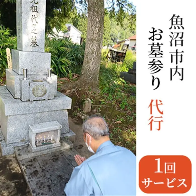 お墓の確認サービス チケット お墓のお参り代行サービス お墓のお参り 