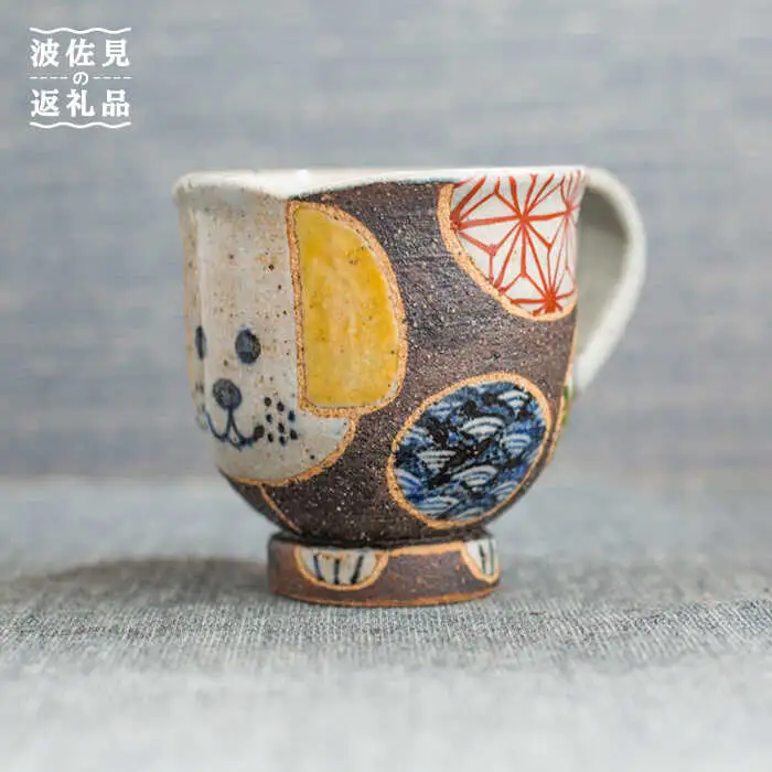 【波佐見焼】いぬあそびシリーズ マグカップ 食器 皿 【洸彩窯】 [EE20] 波佐見焼