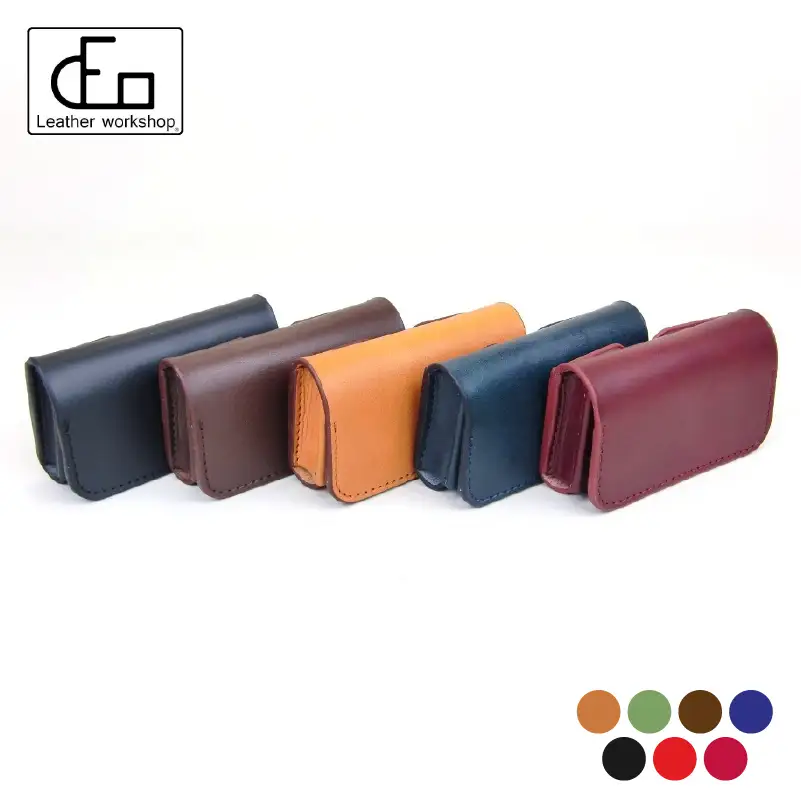 1617 【革工房DEO】 名刺入れ  （H-30） KN066-005 ファッション雑貨