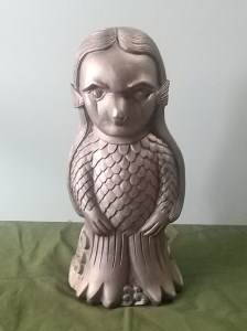 伝統工芸士の鬼師が作る鬼師が作る 疫病退散アマビエ (大) H064-024