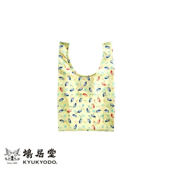 【鳩居堂】ayabatoエコバッグ　小　＜クリーム＞