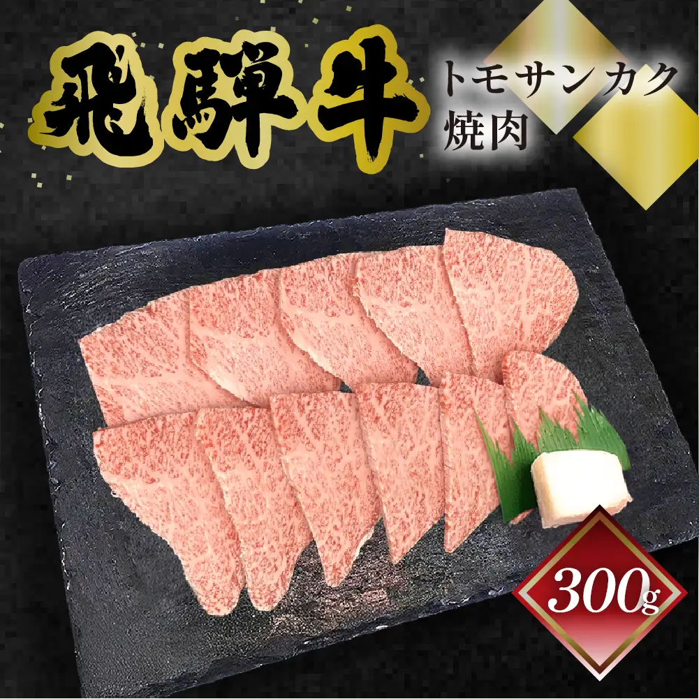 飛騨牛トモサンカク焼肉 300g（2～3人前）【70-5】