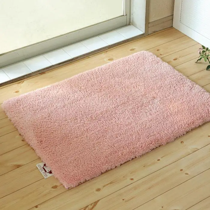 エンジェルステップ バスマット 50×70cm サーモンピンク ［hd6］