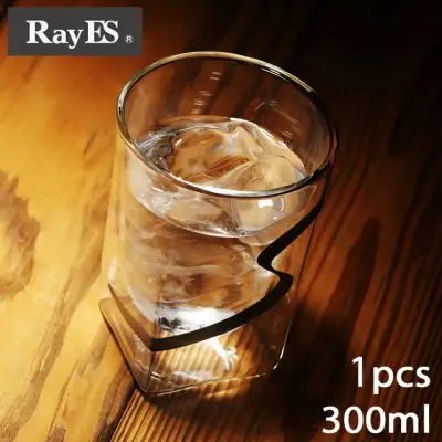 グラス ダブルウォールグラス 300ml ナガレ 1個