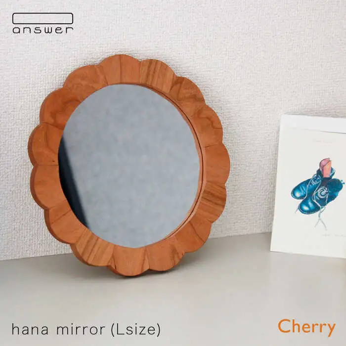 hana mirror （ Lサイズ ） チェリー 《糸島》【answer】[APB010]