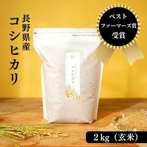 コシヒカリ 玄米 2kg 令和8年産 コシヒカリ 