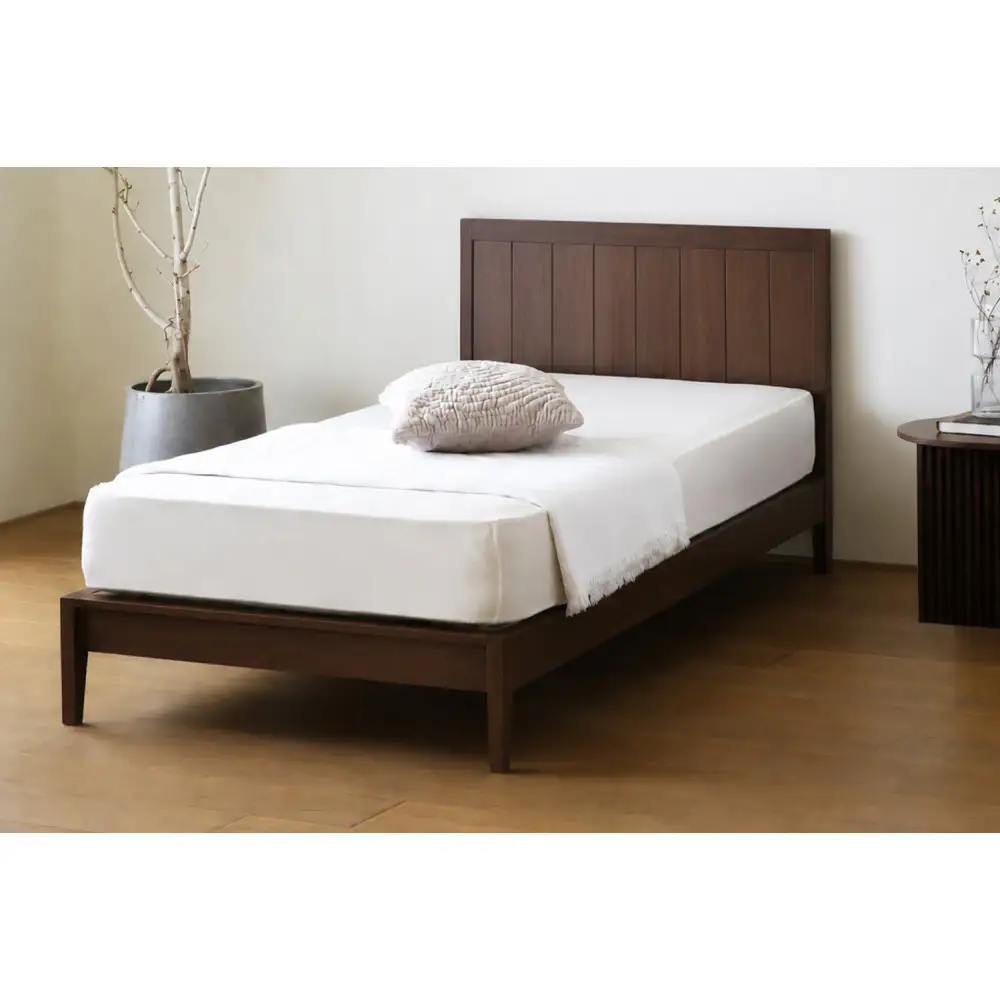 【開梱設置】高野木工 THOMSON BED トムソン シングル ウォルナット【10年保証】