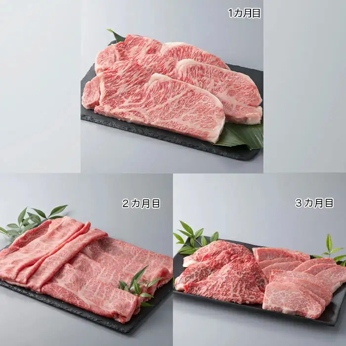 【A-033】大吉商店 近江牛コース（頒布会３カ月）Ａ ［高島屋選定品］