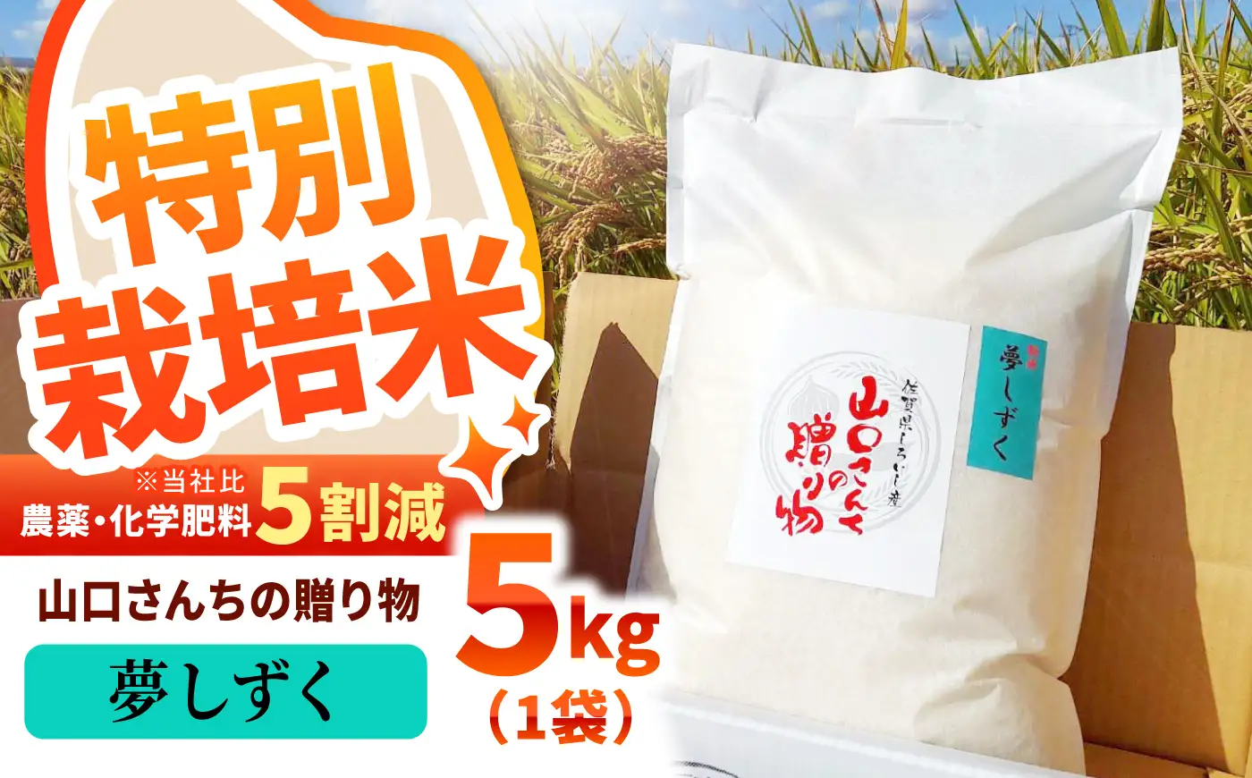 【先行予約 2026年10月～発送】 令和8年産 夢しずく5kg 白米/ 米 [IAS007]