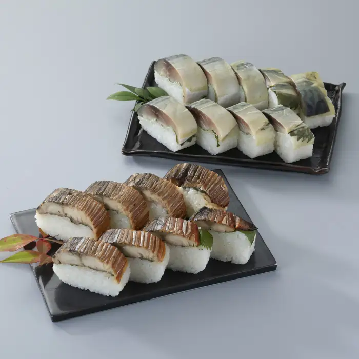 【F-892】朽木・鯖街道かねはち　鯖寿司食べ比べセット【高島屋選定品】