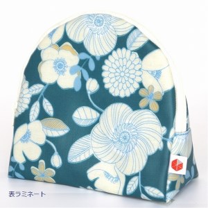 化粧ポーチ「sussu」 50.P-flowerwhite
