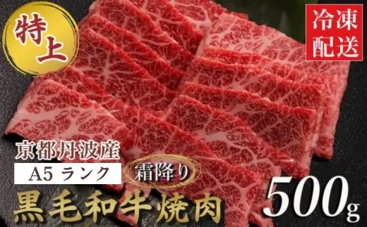 黒毛和牛 特選A5 焼肉500g 焼肉