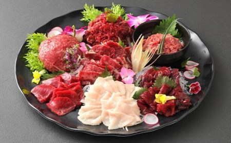 鮮馬刺し 7種 食べ比べ セット 1.03kg 馬刺し
