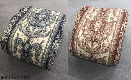 シルクタッチ ツインドームキルト ハンガリー産 羽毛掛ふとん 1.3kg 150×210cm シングルサイズ 【ピンク系orブルー系】2色より選べます