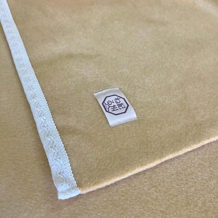 あったか起毛ブランケット　シングルサイズ　ベージュ