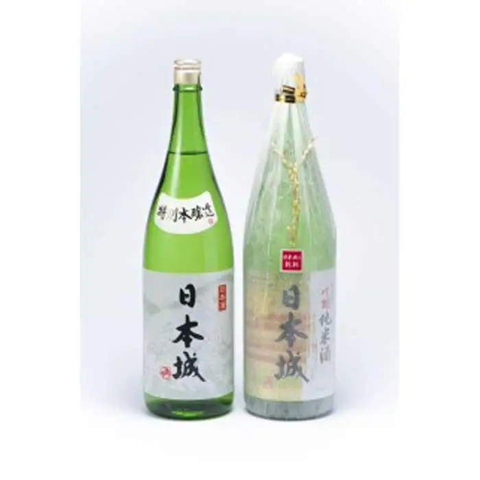「日本城」吟醸純米酒と特別本醸造1.8L×2種セット ［TM235］