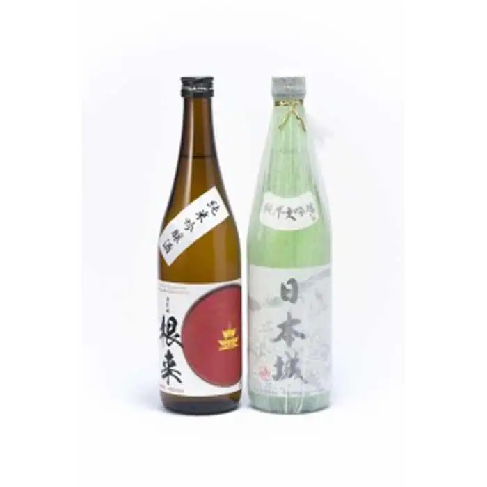 「日本城」純米大吟醸酒と純米吟醸酒「根来」720ml飲み比べセット ［TM236］