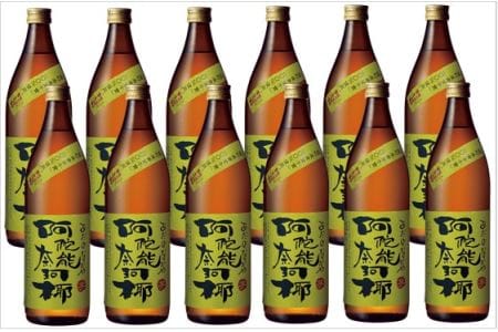 本格 芋 焼酎 阿陀能奈珂椰 900ml 12本 セット 限定 オリジナル あだのなかや 雲海 送料無料【雲海酒造】_A0114-073