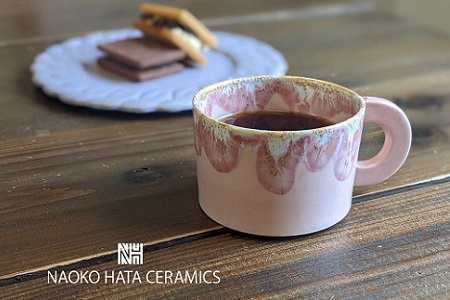 NAOKO HATA CERAMICS　７色から選べる！個性が光るマグカップ　mc02