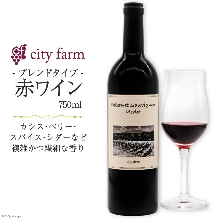 ワイン 赤 ブレンド ボルドー品種 ミディアムボディ 750ml×1本 お酒