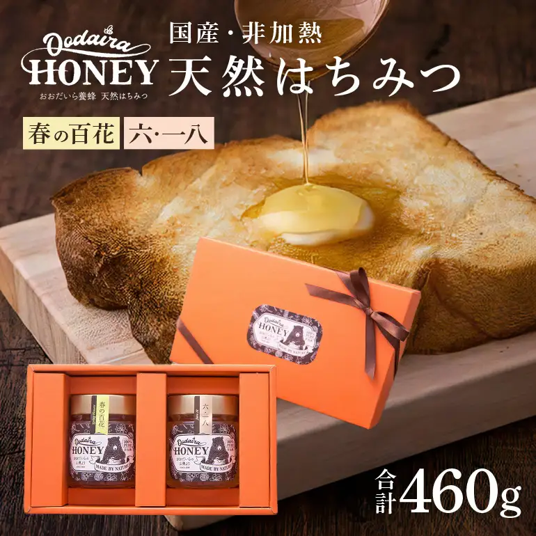 はちみつ 230g 2本セット 春の百花 非加熱 国産