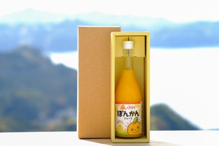 愛媛県明浜産 天晴みかんジュース（ぽんかん） 1本 AAN0005