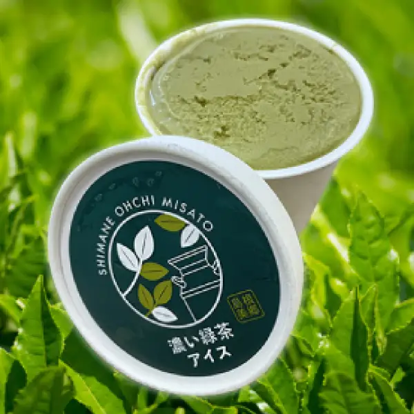 濃い緑茶アイス 6個入り