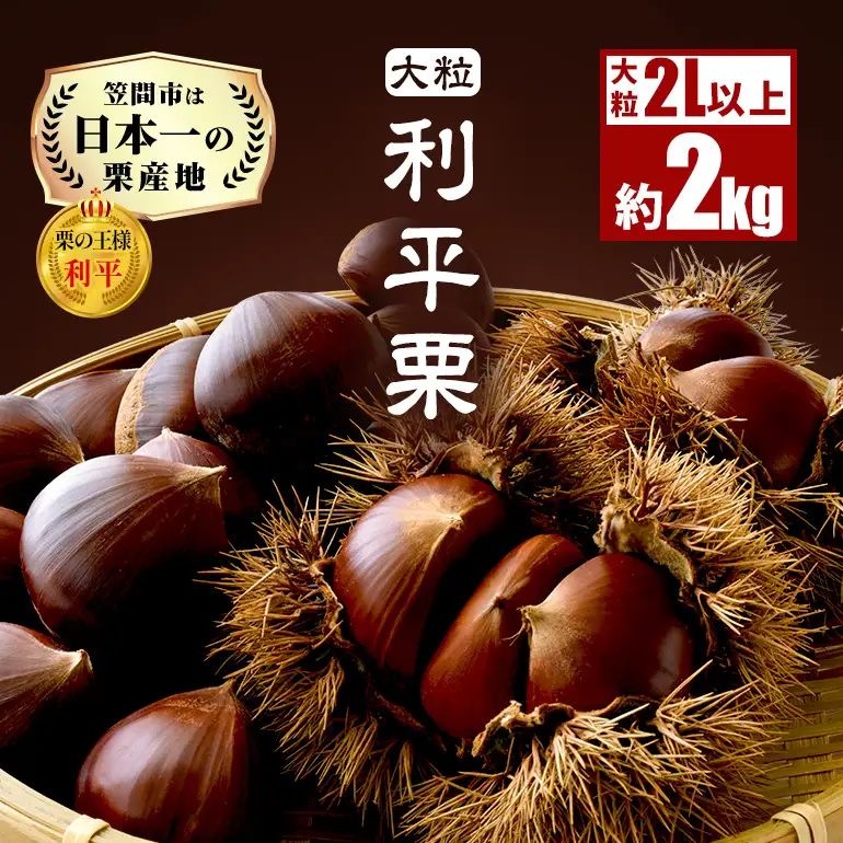 生栗 2kg 栗 2L以上 AH-006