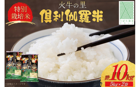 米 火牛の里 倶利伽羅米 (特別栽培米) 5kg×2袋 計10kg
