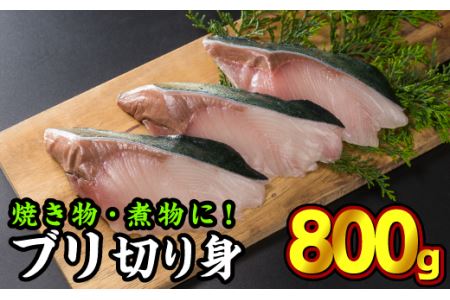 加熱用ブリ切り身 800gセット（100g × 8切れ）　OB-11 