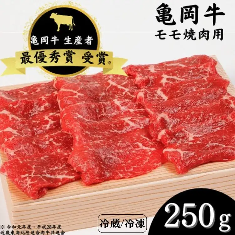 亀岡牛 モモ焼肉 250g 焼肉