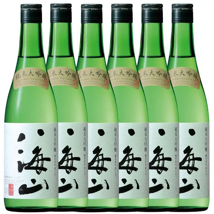日本酒 八海山 純米大吟醸 45%精米 720ml×6本｜八海山