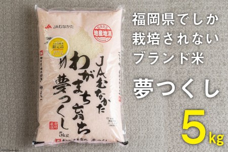 いつもの食卓に 「ちょっと贅沢な」福岡の美味しいお米 福岡の米 夢つくし 5kg