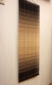 京すだれ職人のタペストリー＆テーブルセンター