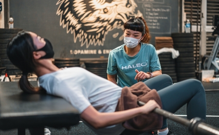 ヒップアップパーソナルトレーニング＆プロテインスムージー付[HALEO DAIKANYAMA / CrossFit DAIKANYAMA]