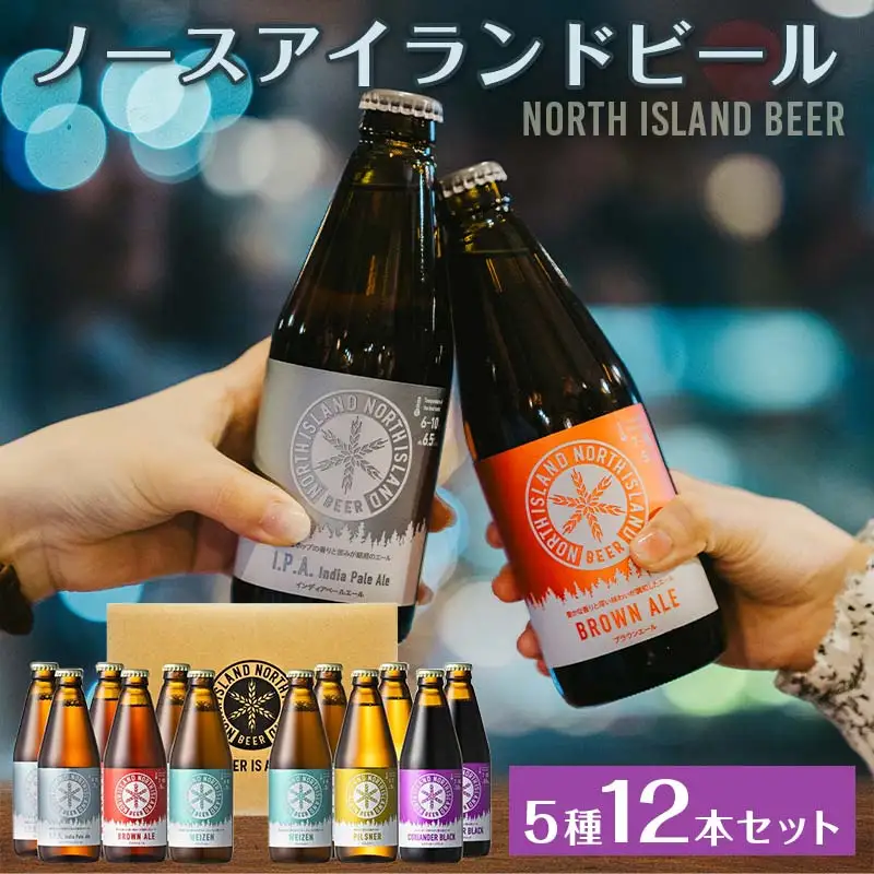ノースアイランドビール5種12本セット EB8-0002