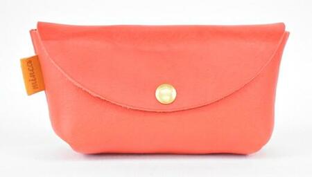 【全6色】栃木レザー ミニポーチ02S　小物入れ ピルケース/Pouch　02/S/レッド/minca　428【ファッション 人気 おすすめ 】