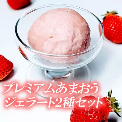 プレミアムあまおうジェラート2種セット 3SB2