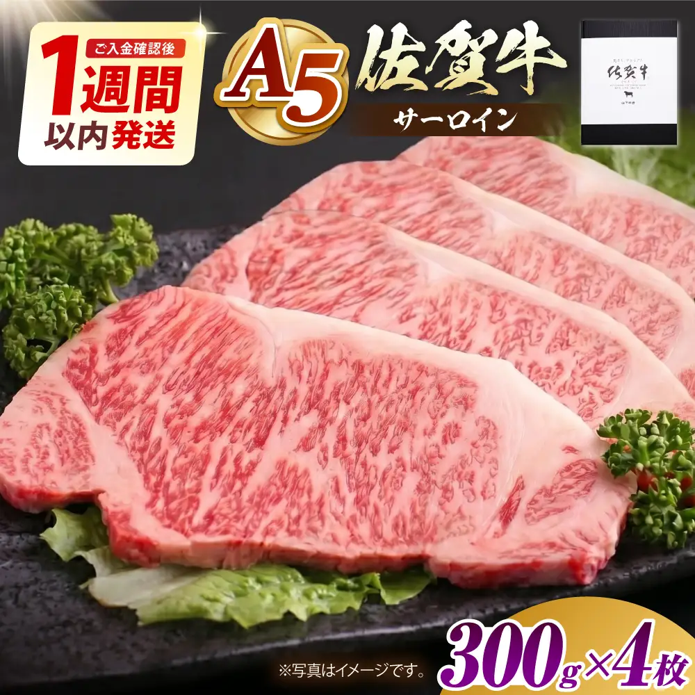 佐賀牛 サーロインステーキ1.2kg HAD028 ステーキ 牛肉