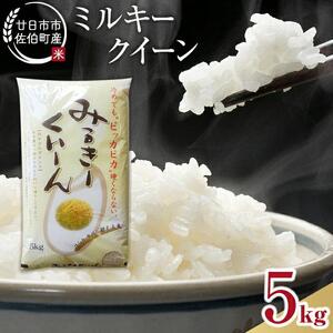 廿日市市佐伯町産 ミルキークイーン 5kg