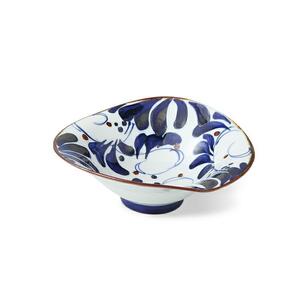 【AB382】【波佐見焼】１８×１７.５cm中鉢３個組 karakusa　【西海陶器】 ３ 14503