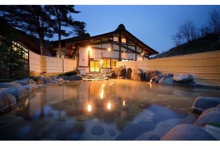山の神温泉　優香苑宿泊券とレンタカーで花巻の旅ペア 【220】