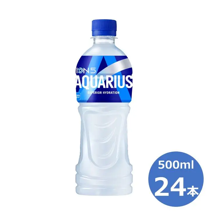 アクエリアス 500ml 24本 アクエリ【最短翌日発送】　【433】