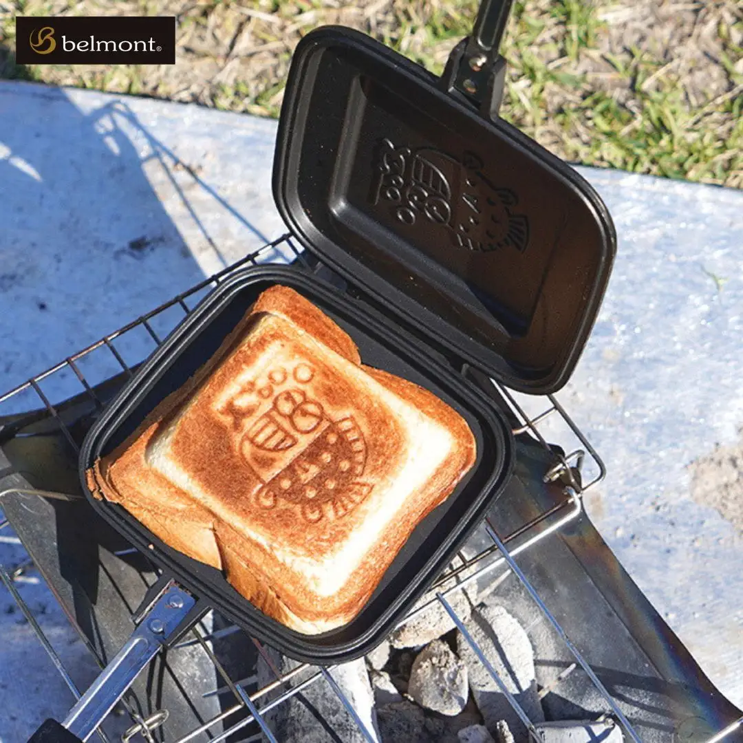 [ベルモント]ホットサンドメーカー アルミ合金製 セパレート式 ソロキャンプ 防災用品