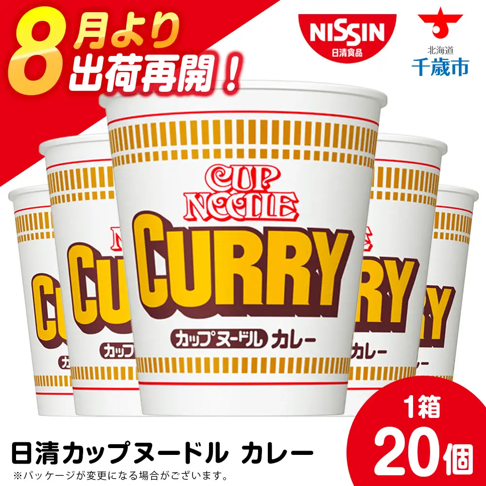 日清★カレーヌードル★1箱（20食入）