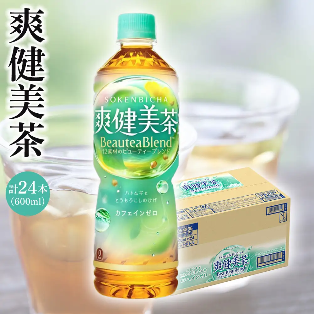コカ・コーラ　爽健美茶　600ml×24本　【１ケース】